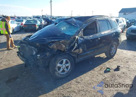 2008 Hyundai Santa Fe Gls z USA, uszkodzony, nr VIN 5NMSG73D98H208823